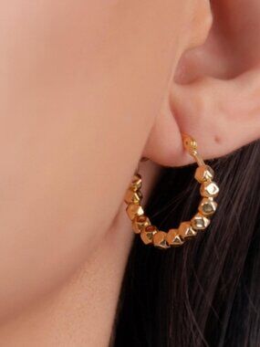 Minimalist Sterling Silver Hoops – Kate Spade Inspired Design